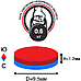 Неодимовый магнит  9.5х1.2 мм