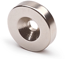 Неодимовый магнит диск 15х3 мм с зенковкой 7\3,5 мм
