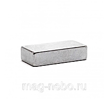 Неодимовый магнит прямоугольник 40х20х10 мм