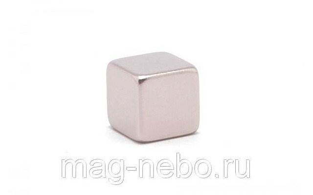 Неодимовый магнит куб 8х8х8 мм