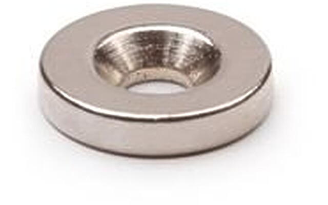 Неодимовый магнит диск 15х5 мм с зенковкой 10\4,5 мм