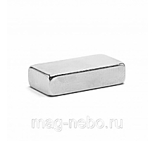 Неодимовый магнит прямоугольник 20х10х5 мм